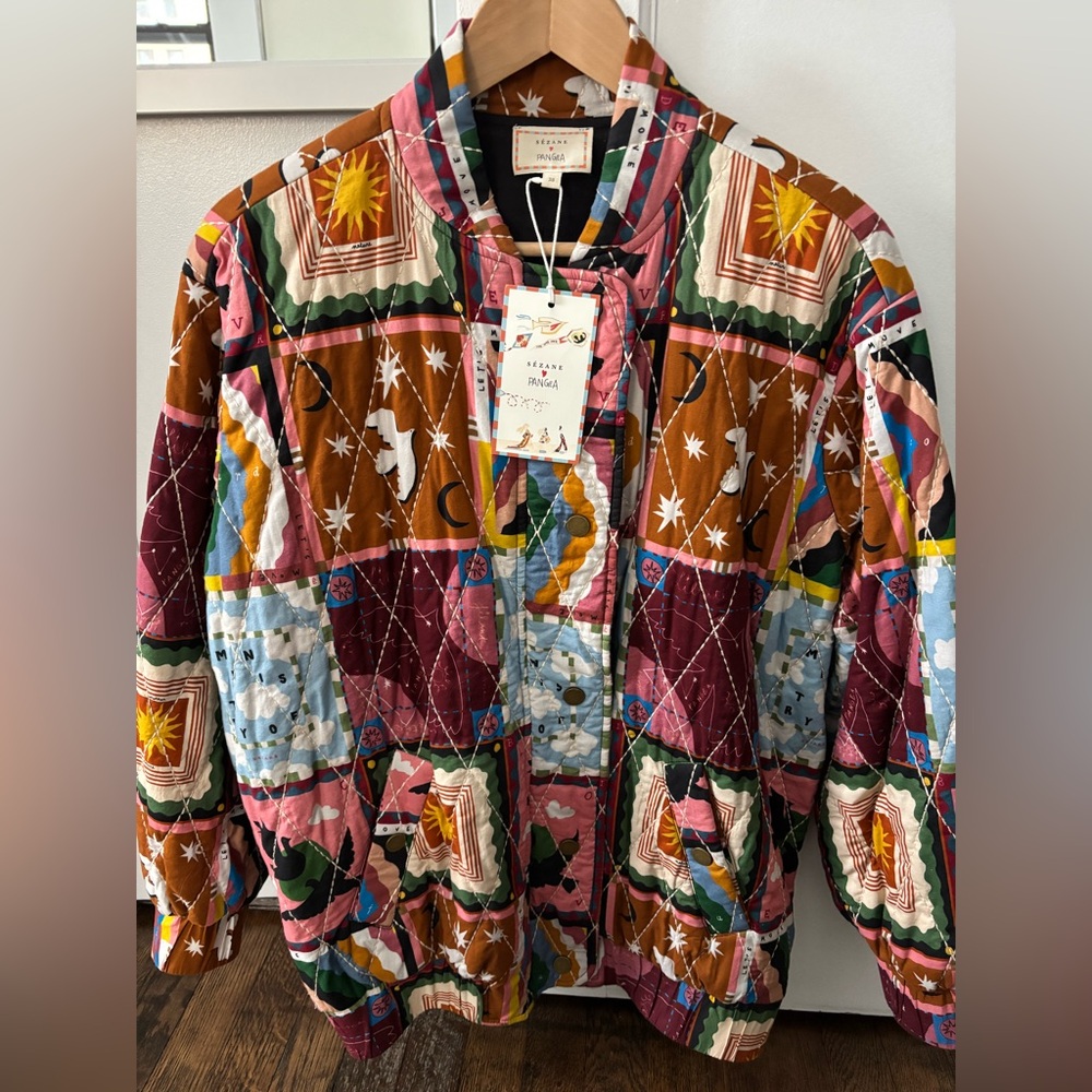 Sézane x Pangea Richie Jacket size 6 New Sezane